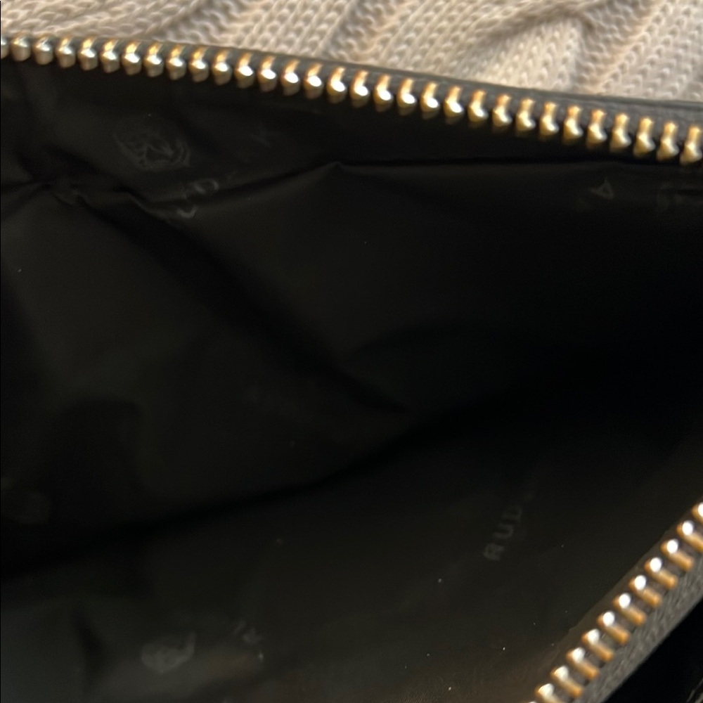 Rudsak Black Leather Wristlet - Picture 4 of 7